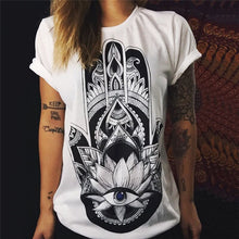Load image into Gallery viewer, 2017 New Summer  Fashion Blouses Tops short Sleeve O-neck Casual Women Blouse Shirt  Plus Size Harajuku Blusas Femininas