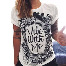 Load image into Gallery viewer, 2017 New Summer  Fashion Blouses Tops short Sleeve O-neck Casual Women Blouse Shirt  Plus Size Harajuku Blusas Femininas