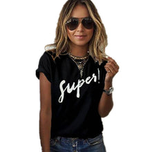Load image into Gallery viewer, Brand New Summer Harajuku T-Shirts Women Short Sleeve Mouse Print Female T Shirt Woman O-neck Punk Tee Tops Casual Clothing