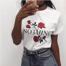 Load image into Gallery viewer, Brand New Summer Harajuku T-Shirts Women Short Sleeve Mouse Print Female T Shirt Woman O-neck Punk Tee Tops Casual Clothing