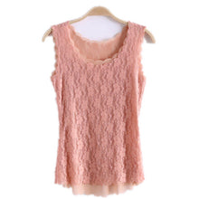 Load image into Gallery viewer, Women Tank Tops Fashion Lace Women's Tank Crochet Embroidery Fitness Summer Casual Blouse Camisole Sleeveless Shirt For Female