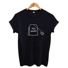 Load image into Gallery viewer, 2018 New T Shirt Women Nothing Rose Print Short Sleeve Casual Female T Shirt Harajuku Tee Tops Camisetas Mujer Summer Cothing