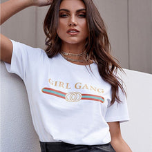 Load image into Gallery viewer, 2018 New T Shirt Women Nothing Rose Print Short Sleeve Casual Female T Shirt Harajuku Tee Tops Camisetas Mujer Summer Cothing