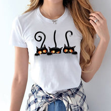 Load image into Gallery viewer, 2018 New T Shirt Women Nothing Rose Print Short Sleeve Casual Female T Shirt Harajuku Tee Tops Camisetas Mujer Summer Cothing