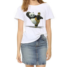Load image into Gallery viewer, Soatrld New 2017 Fashion Women t-shirts  Summer Slim Women's Short Sleeve Print Casual  Cotton White Tshirt Plus Size Tops