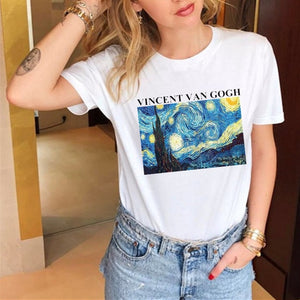 Brand New Summer Harajuku T Shirt For Women Funny Cat Casual Short Sleeve Tops Tee Femme T shirt Plus Size Women Clothing