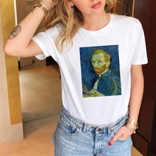 Load image into Gallery viewer, Brand New Summer Harajuku T Shirt For Women Funny Cat Casual Short Sleeve Tops Tee Femme T shirt Plus Size Women Clothing