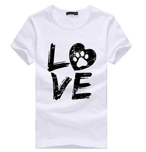 2019 Summer LOVE Printed Women's T-Shirt Cotton Harajuku Summer Female Top Tee For Lady Girl Round neck T-shirts Hipster Tumblr